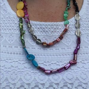 Tropical Feel Necklace & Earring Set